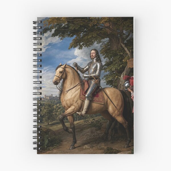 Item preview, Portrait of Charles I on horseback and wearing armor (1600-49) by Anthony van Dyck 3D re Imagining designed and sold by Vintage Designs +.