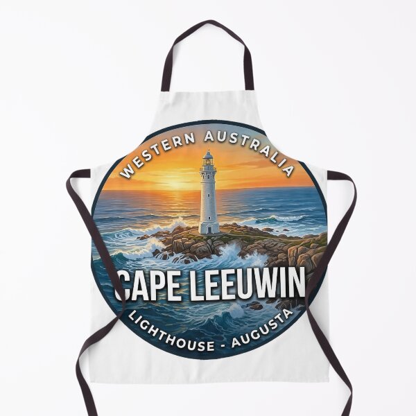 Item preview, Cape Leeuwin Lighthouse Western Australia Ocean Sunset Round Badge Sticker designed and sold by DetourDgn.