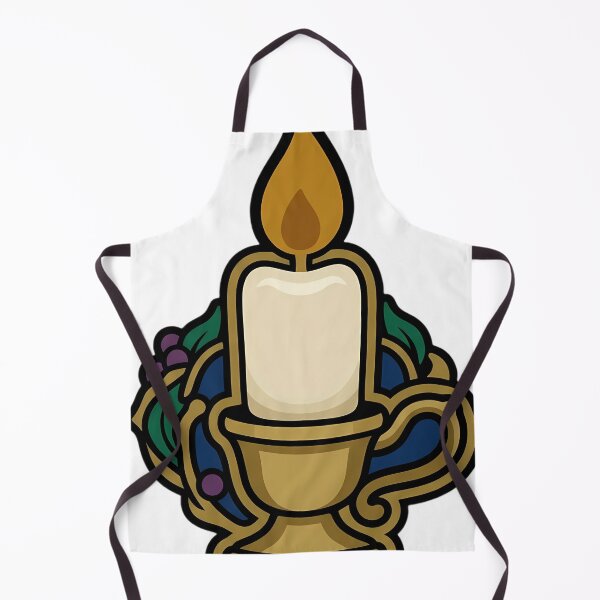 Item preview, Victorian Candle Emblem - Gothic Christmas Art designed and sold by IllumeInk.