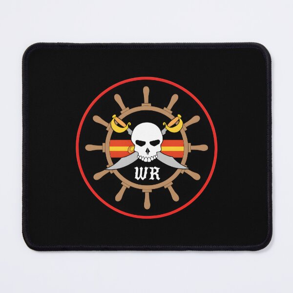 Item preview, WR Pirate Skull Ship Wheel Cutlass Emblem designed and sold by OKAYDA.
