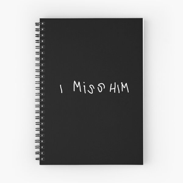 Item preview, I Miss Him – Texte designed and sold by Agathe Bonnafous.