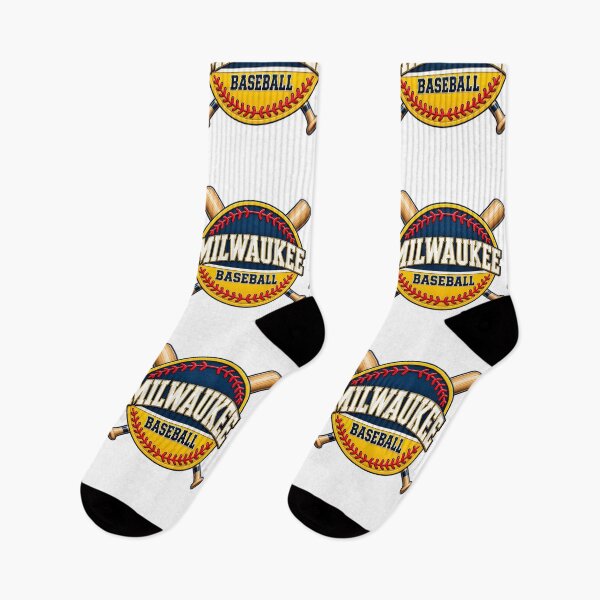 Item preview, Milwaukee Baseball Vintage Crossed Bats Emblem Graphic designed and sold by EdenChampl.