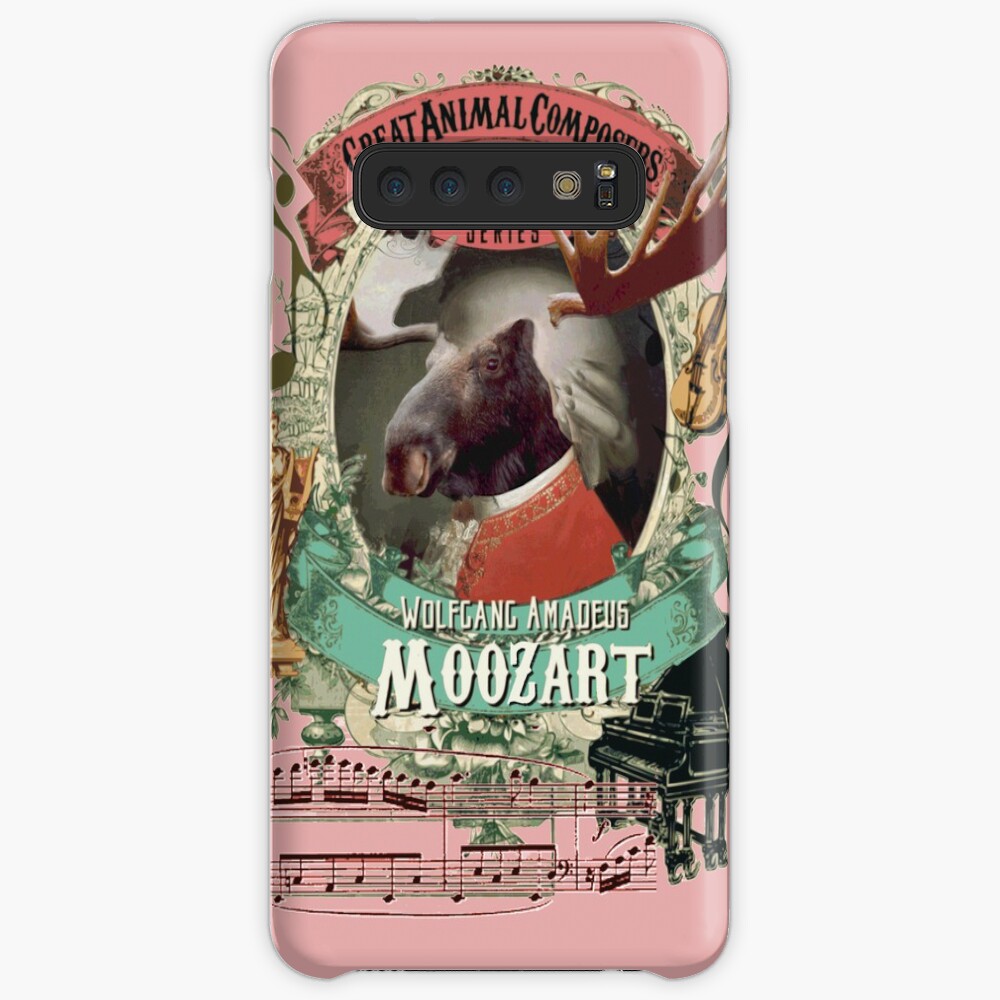 Wolfgang Amadeus Moozart Classical Music Mozart Moose Samsung Galaxy Snap Case