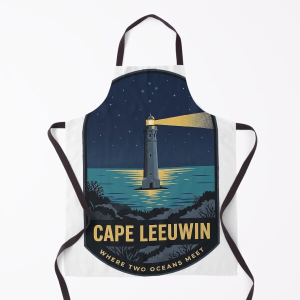 Item preview, Cape Leeuwin Lighthouse Western Australia Night Beam Vintage Badge Sticker designed and sold by DetourDgn.
