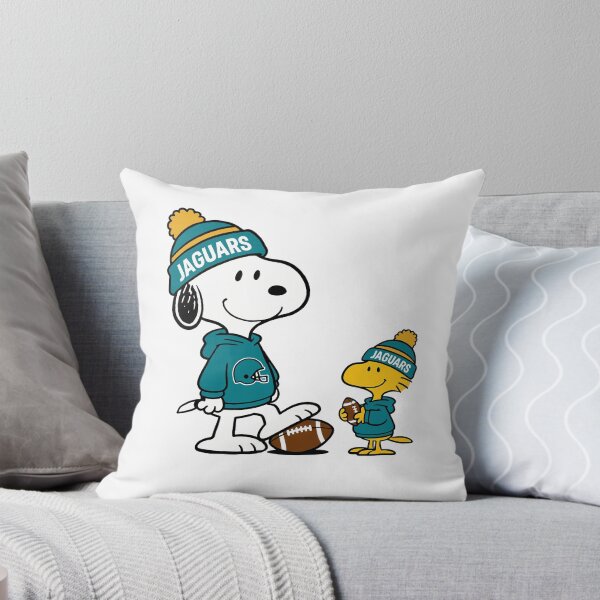 Item preview, Snoopy & Woodstock Jacksonville Jaguars Football Retro F880 designed and sold by GLUVY-THEME.