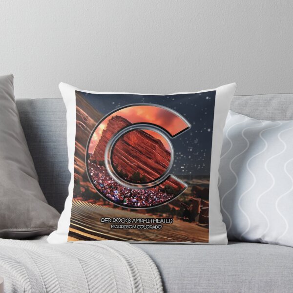 Item preview, Red Rocks Amphitheater Morrison Colorado Rocky Mountain High - C Logo designed and sold by samadchabot.