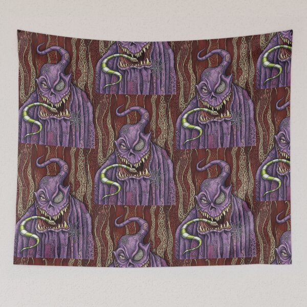 Item preview, The Sack Man Evil Halloween Boogieman Artwork pop pinup version designed and sold by Vintage Designs +.