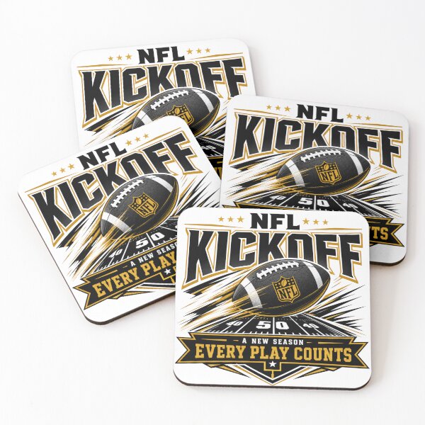 Item preview, Football Kickoff – A New Season Every Play Counts Motivational Game Day Design designed and sold by GoodPlaceToShop.