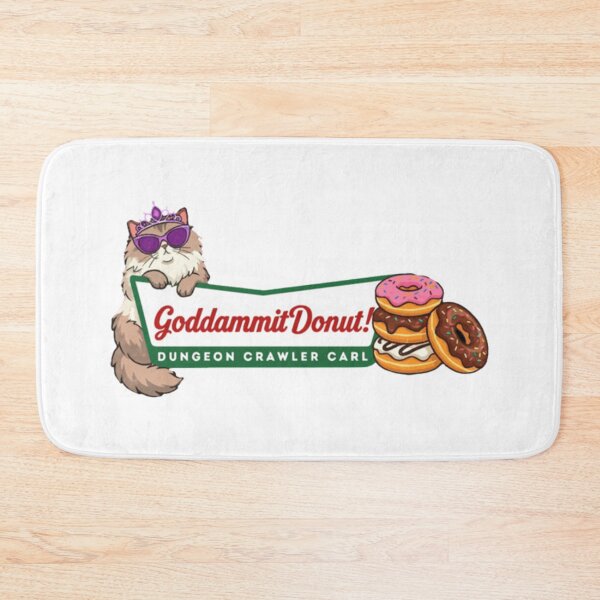 Item preview, Goddammit Donut Dungeon Crawler Carl Cat with Donuts designed and sold by PeaceTypo.