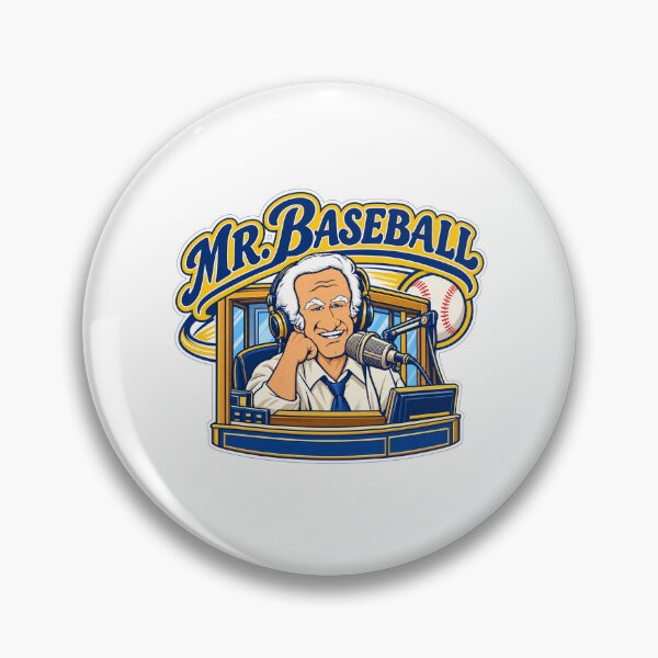 Item preview, Baseball Broadcaster Vintage Announcer designed and sold by EdenChampl.