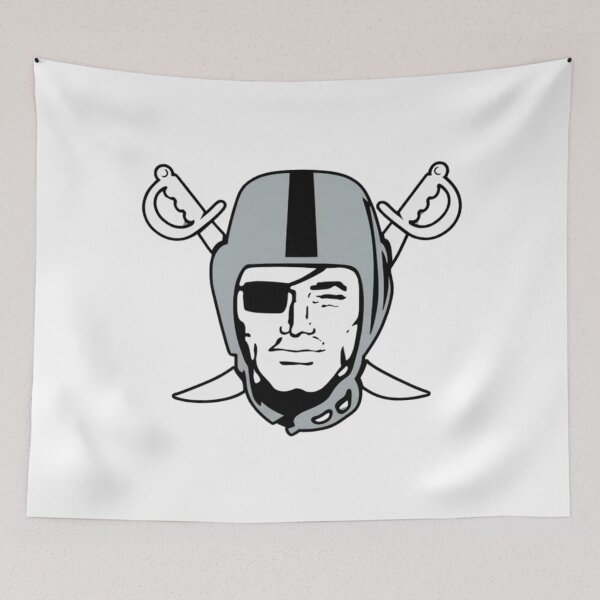 Item preview, Raiders Logo Vintage Football Pirate Emblem designed and sold by PeaceTypo.