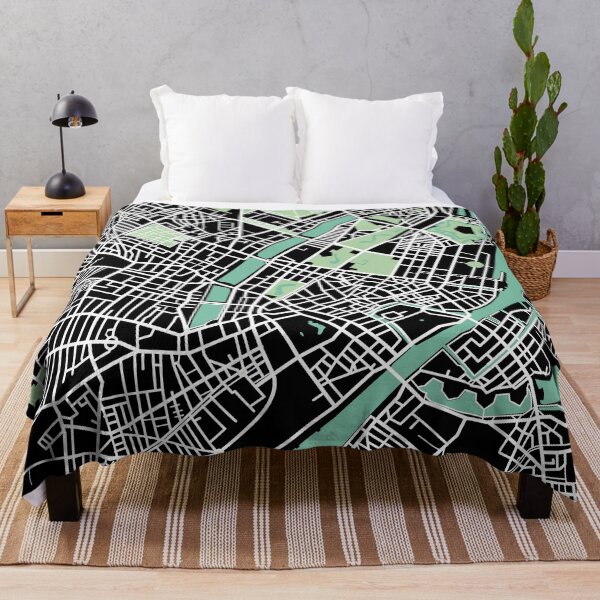 Item preview, Copenhagen Map Denmark Travel Souvenir designed and sold by MapsByLeo.