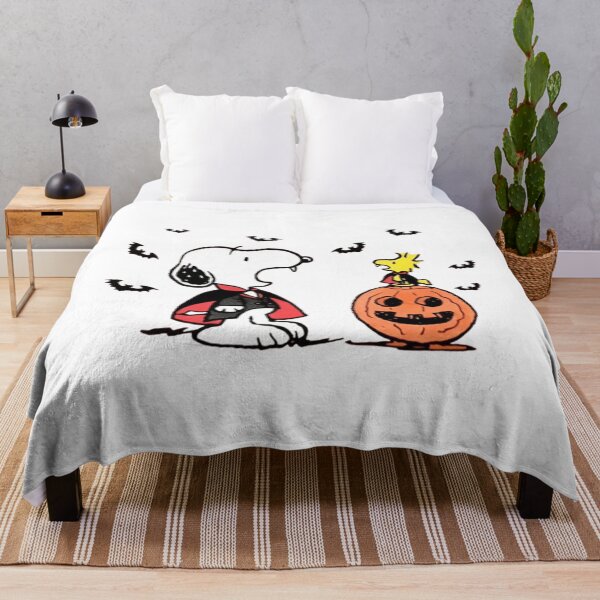 Item preview, Snoopy and Woodstock Halloween Costume with Pumpkin designed and sold by PeaceTypo.