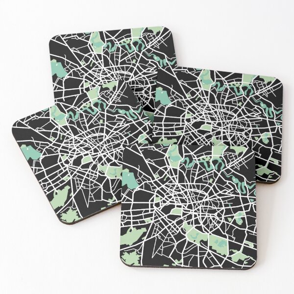 Item preview, Bucharest Map Romania Travel Souvenir designed and sold by MapsByLeo.