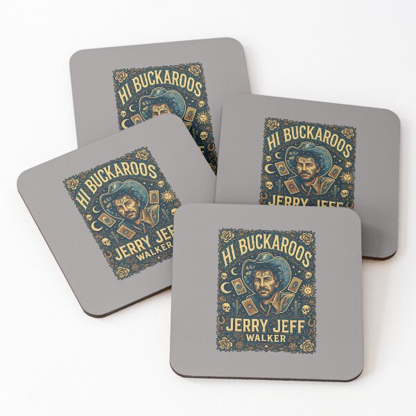 Item preview, Hi Buckaroos Jerry Jeff Walker Tribute T-Shirt-39 designed and sold by PhilRichard.