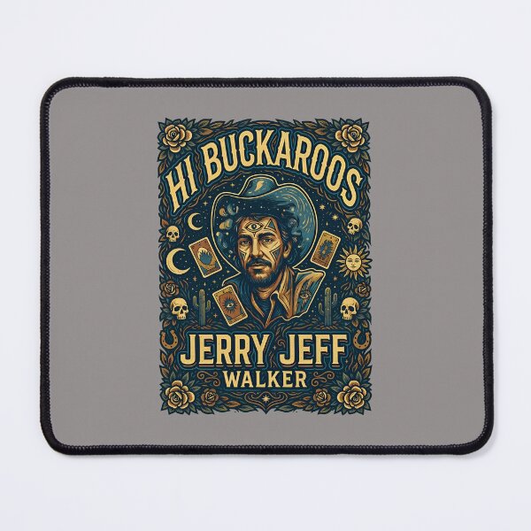 Item preview, Hi Buckaroos Jerry Jeff Walker Tribute T-Shirt-39 designed and sold by PhilRichard.