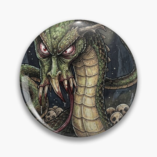 Item preview, Jörmungandr the Midgard Serpent or World Serpent designed and sold by Vintage Designs +.