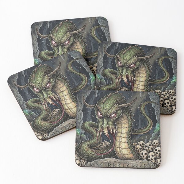 Item preview, Jörmungandr the Midgard Serpent or World Serpent designed and sold by Vintage Designs +.