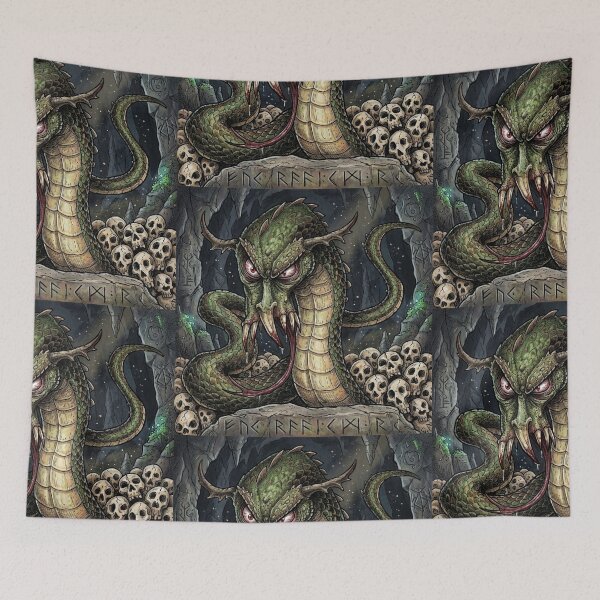 Item preview, Jörmungandr the Midgard Serpent or World Serpent designed and sold by Vintage Designs +.