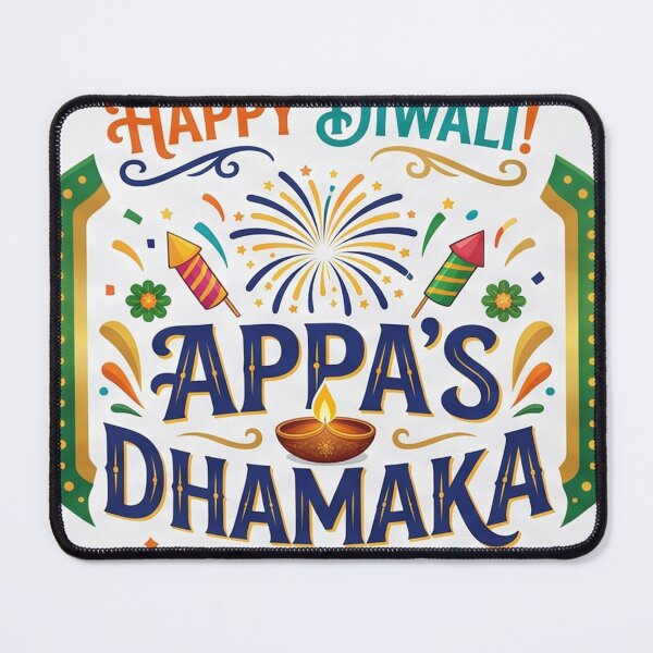 Item preview, Happy Diwali Dad Family Gift designed and sold by BhadrarjunaArts.