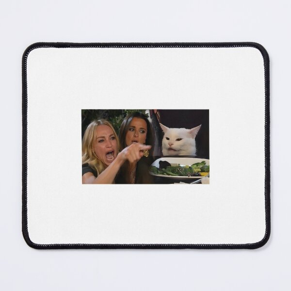 Item preview, Woman Yelling At Cat Meme designed and sold by WatercolorWhis.