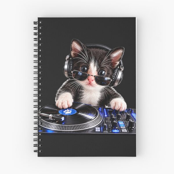 Item preview, Adorable DJ  Tuxedo Kitten Reaching Out Cat Lover Gift  designed and sold by Tee-Shirt-Topia.