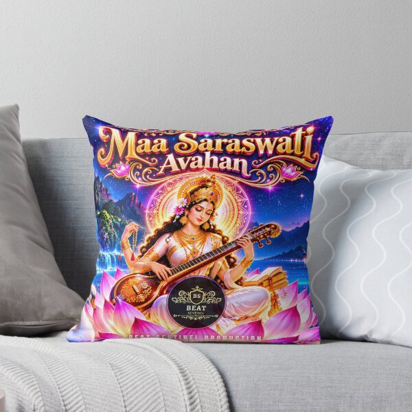 Item preview, Maa Saraswati Avahan – Hindu Goddess of Knowledge, Wisdom & Music designed and sold by PING 999 STUDIO.