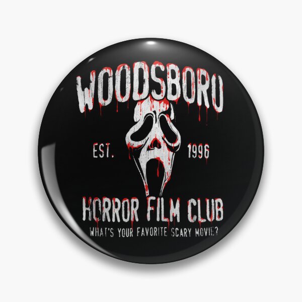 Item preview, Woodsboro Horror Club Scream Movie Essential designed and sold by vodevinfrogart.