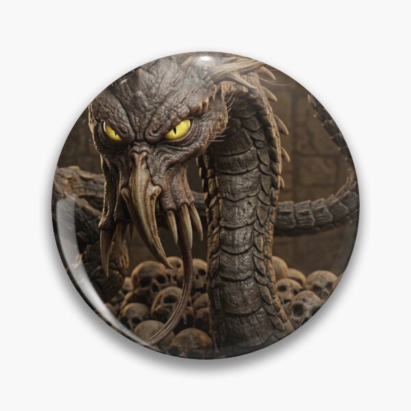 Item preview, Jörmungandr the Midgard Serpent or World Serpent designed and sold by Vintage Designs +.