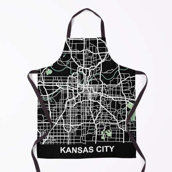 Item preview, Kansas City Map Missouri USA Travel Souvenir designed and sold by MapsByLeo.