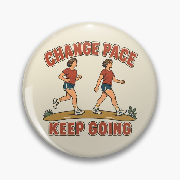 Item preview, Runner Change Pace Keep Going Running Gift designed and sold by MythicCotton.