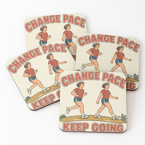Item preview, Runner Change Pace Keep Going Running Gift designed and sold by MythicCotton.