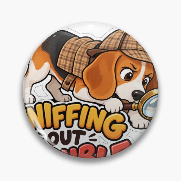 Item preview, Sniffing Out Trouble Beagle designed and sold by DeutscheIronMan.