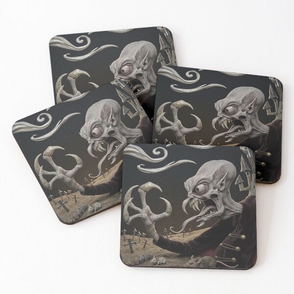 Item preview, Count Orlock Rat Lord controller of the rodent horde dark horror illustration designed and sold by Vintage Designs +.