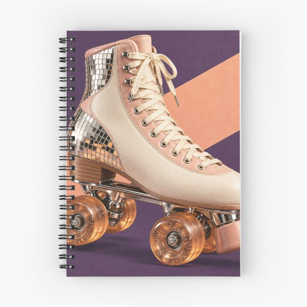 Item preview, Retro Roller Skate with Disco Mirror Details – Groovy Vintage Design designed and sold by Kaleidoscope Print.