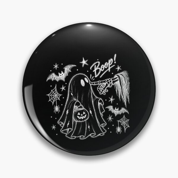 Item preview, Retro Boo-p! Boo Ghost designed and sold by HarinDonreka.