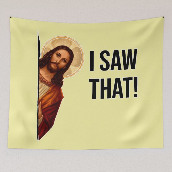 Item preview, Jesus Meme I Saw That designed and sold by lcnsdjstrtry.