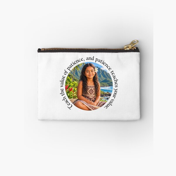 Item preview, Polynesian Patience Proverb - Teach the value of patience | Pacific Art designed and sold by ShakaLife.org.