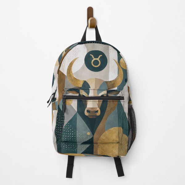 Item preview, Taurus Zodiac Sign Painting – Celestial Bull Artwork designed and sold by GalleryKauffeld.