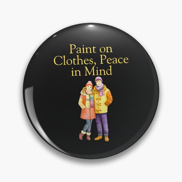 Item preview, Paint on Clothes, Peace in Mind designed and sold by Bubpat.