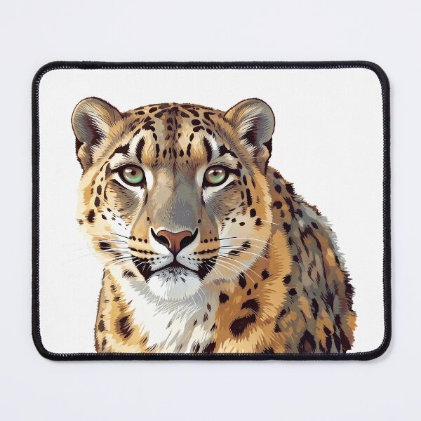 Item preview, Majestic snow leopard sticker designed and sold by Grahamgc.