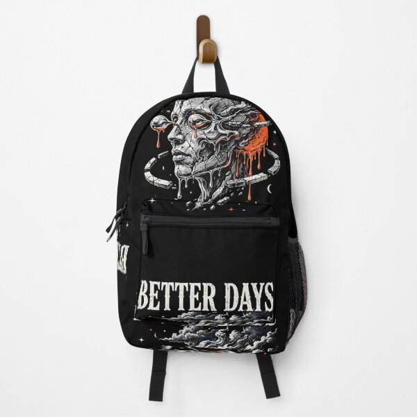Item preview, Better Days – Surreal Melting Face Art designed and sold by Natho Templates.