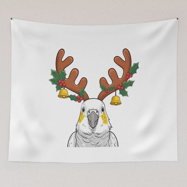 Item preview, Funny Australian Christmas Cockatoo designed and sold by Wennebabs.