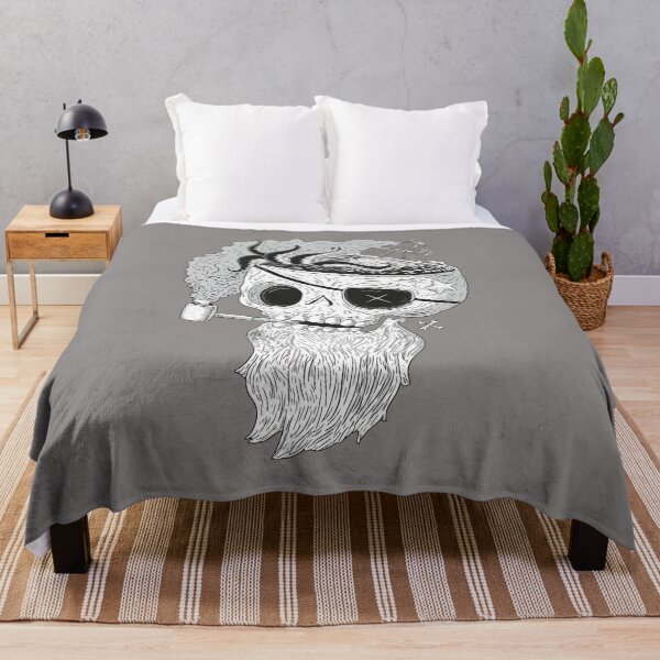 Item preview, Kraken Brain Pirate Skull Smoking Pipe Shirt-20 designed and sold by LuckBram.