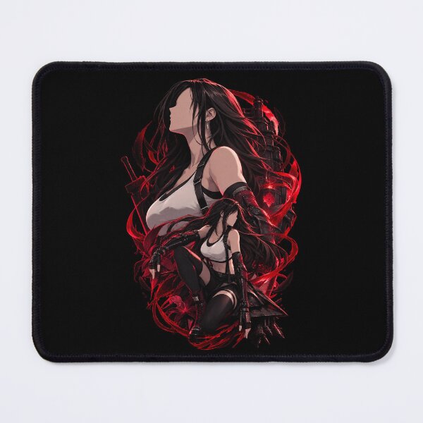 Item preview, Tifa Lockhart Silhouette Poster – Final Fantasy VII Art designed and sold by · GAMING SOUL ·.