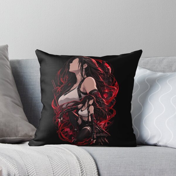 Item preview, Tifa Lockhart Silhouette Poster – Final Fantasy VII Art designed and sold by · GAMING SOUL ·.