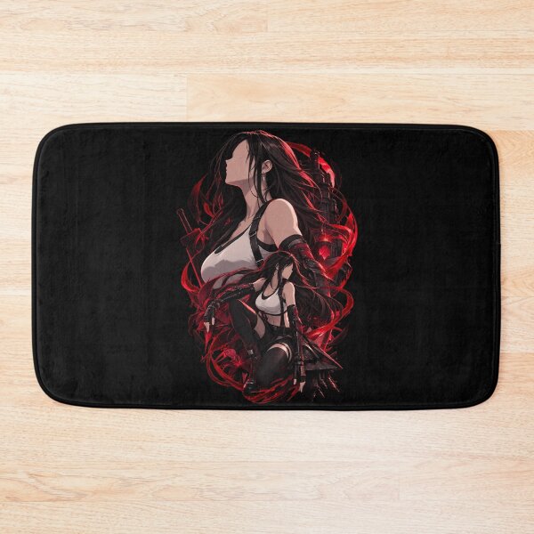 Item preview, Tifa Lockhart Silhouette Poster – Final Fantasy VII Art designed and sold by · GAMING SOUL ·.