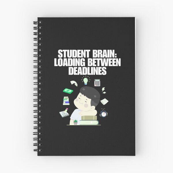 Item preview, Student Brain: Loading Between Deadlines designed and sold by Bubpat.