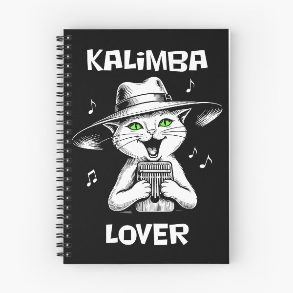 Item preview, Kalimba Player Green-Eyed Cat designed and sold by Litely.