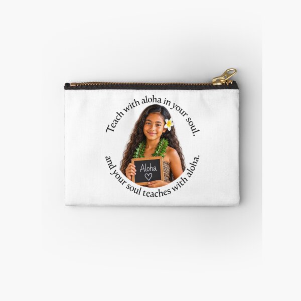 Item preview,  Polynesian Education Proverb - Teach with aloha in your soul | Pacific Art designed and sold by ShakaLife.org.
